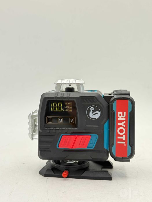 Lazerniy uroven Lazerli Nivelir BIYOTI BYT-4P — 4D Лазерный уровень