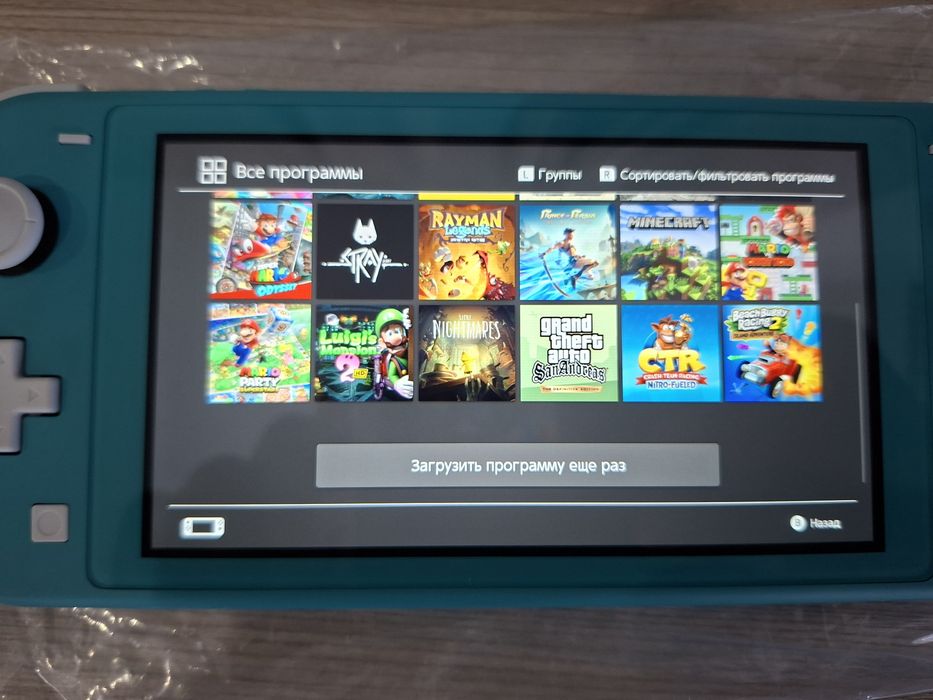 Nintendo switch lite прошитая новая