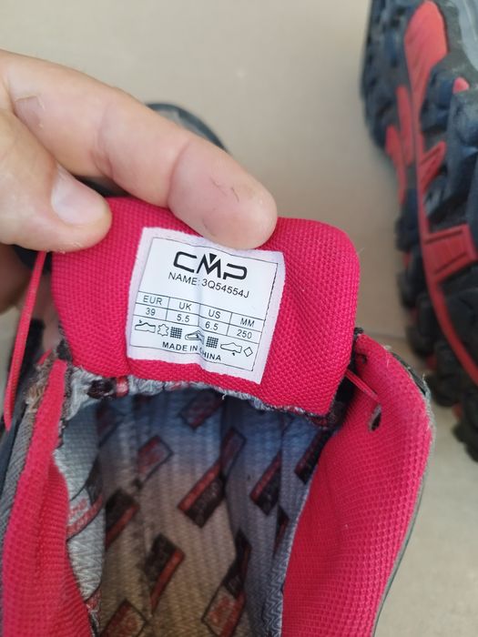 Pantofi munte/ drumeții CMP warterproof, 39