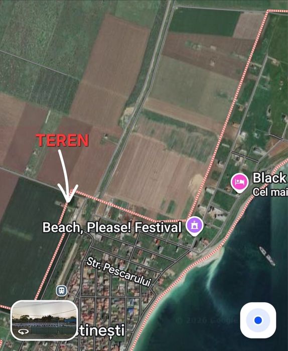 Teren intravilan Costinesti ,Nibiru - Vedere 2