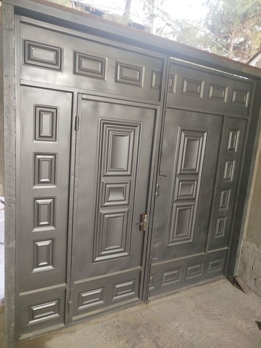 Ворота 3/3 вместе каркасом