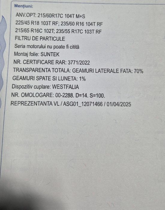 T 5  Caravelle  2014  9 Locuri ,Lung adus recent