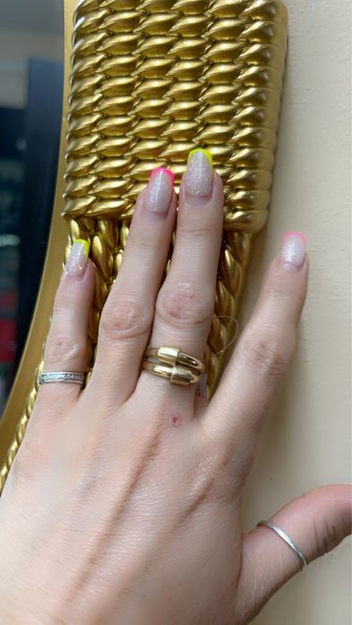 Кольцо 585 красное золото