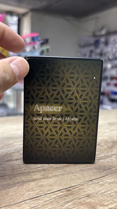 Быстрый SSD накопитель Apacer AS340X 480GB 2.5" SATA III
