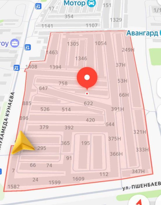 Гараж общество " Строитель"