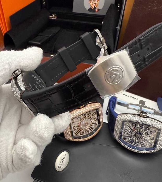 franck muller vanguard yachting пълен диамант