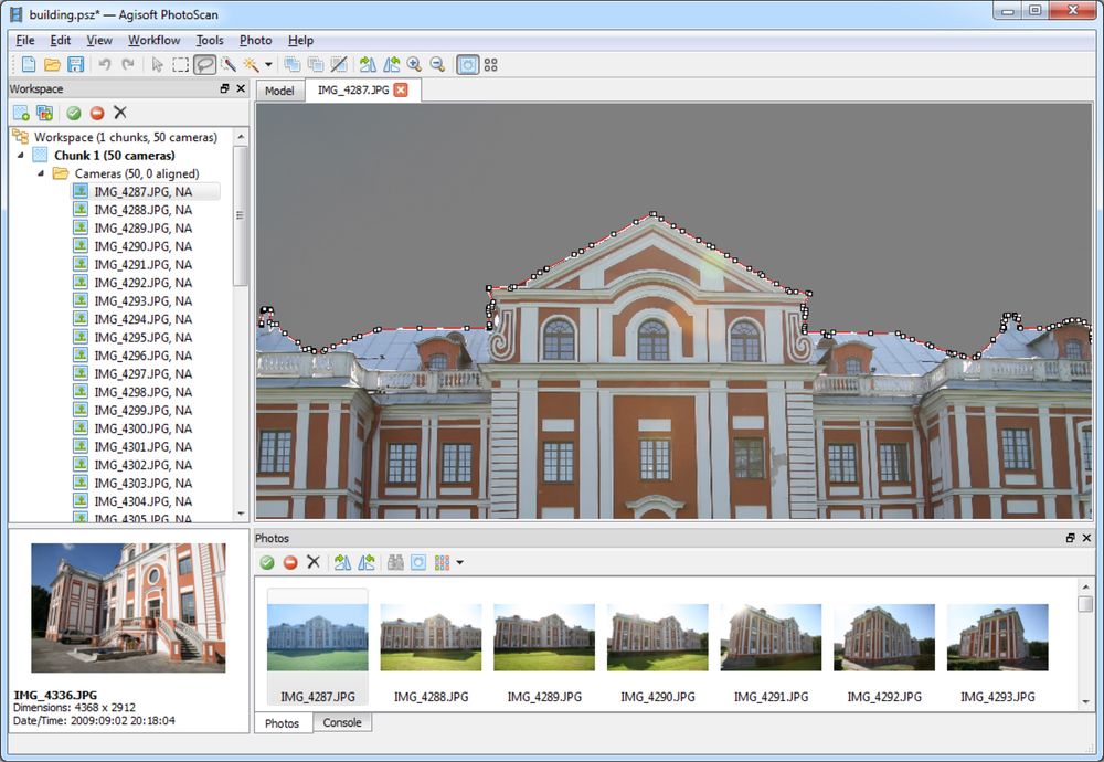 Изготвяне на проекти и помощ с Agisoft Metashape