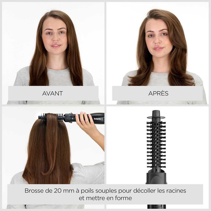 Четка с горещ въздух BaByliss Smooth Finish AS122E, 1200W
