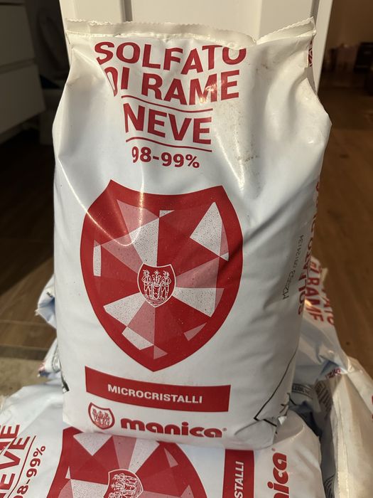 Sulfat de cupru/ Piatra vanata produs de Manica Italy