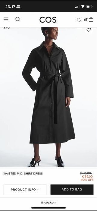 COS платье новое