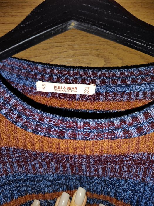 Bluza tricotata cu mâneci clopot Pull&bear