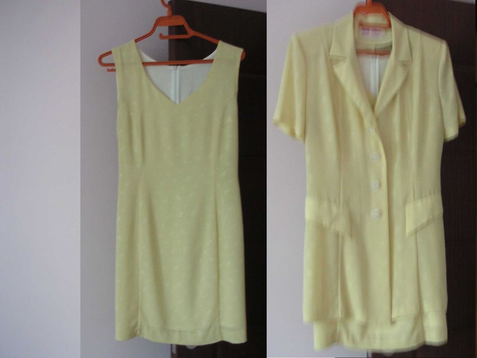 Елегантен Дамски Костюм Копринено Кадифе Пола Блуза Рокля