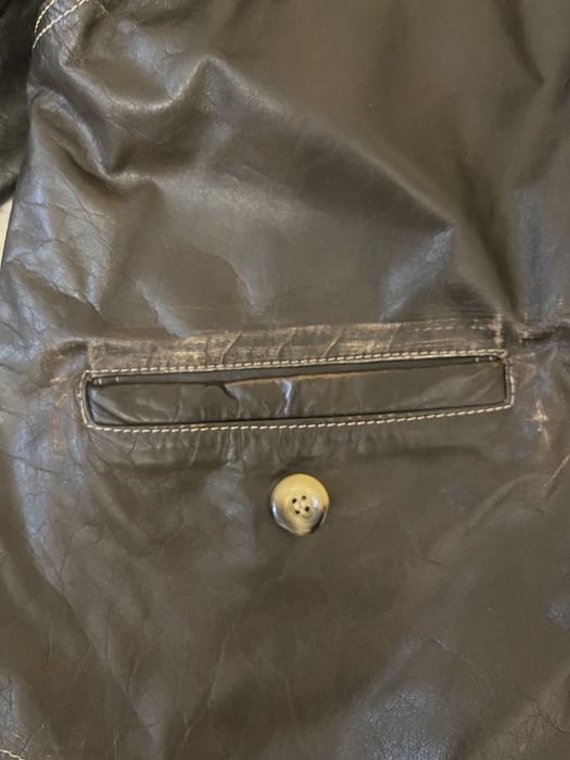 Мъжко яке естествена кожа