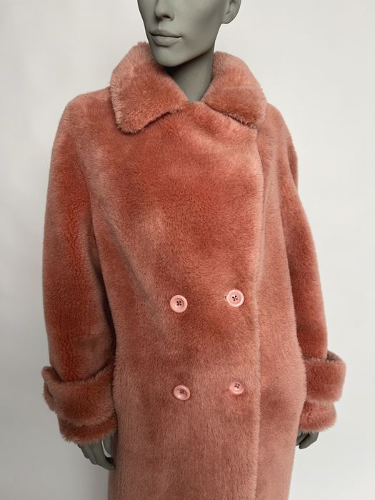 Шуба из натуральной овчины