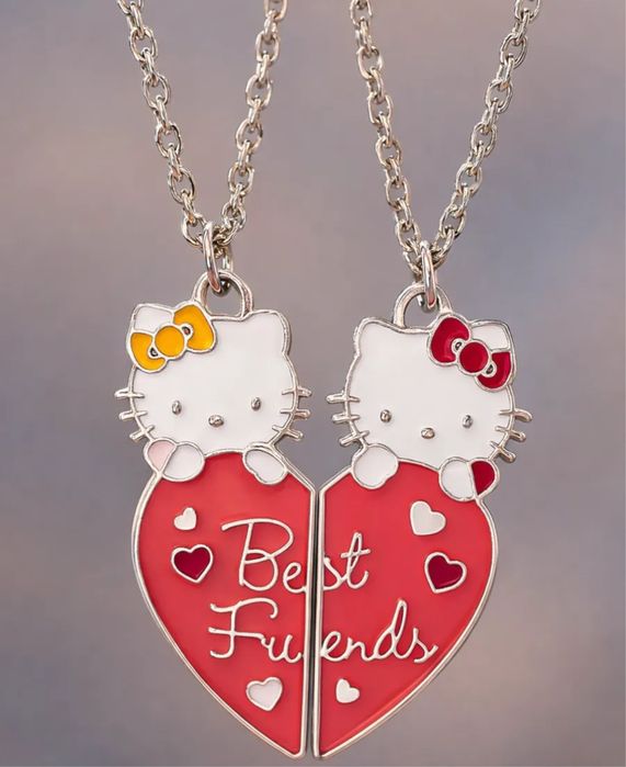Парные кулоны Hello Kitty