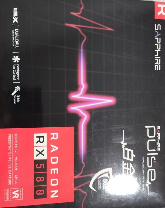 Продам видеокарту rx580