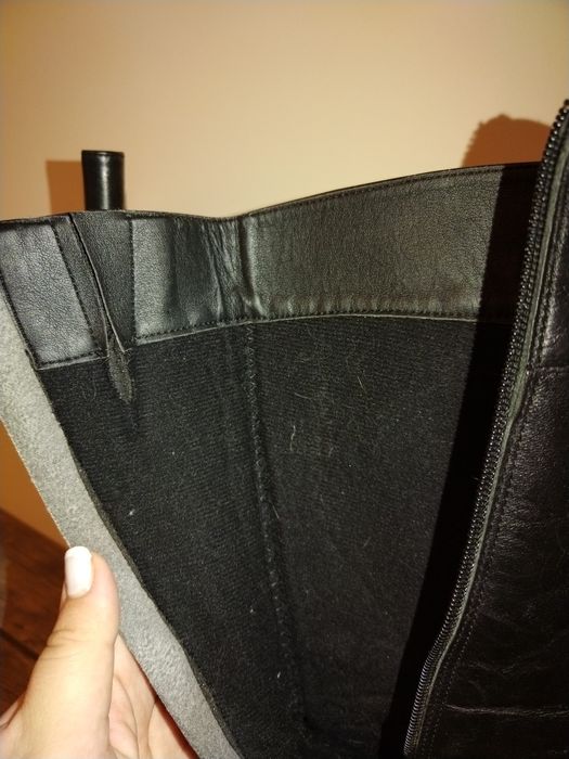 Ботуши от естествена кожа, р-р 40