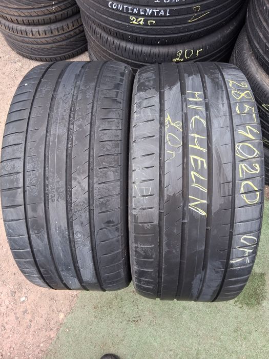 285 40 20 Michelin 2бр летни дот 2020г