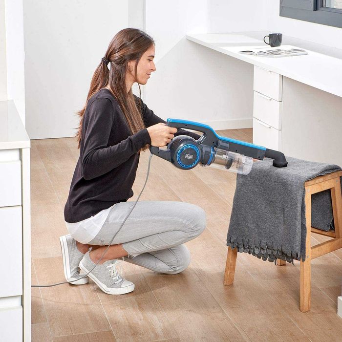 Прахосмукачка BLACK&DECKER BXVMS600E, 2 в 1, Тегло 2.5кг. НОВО