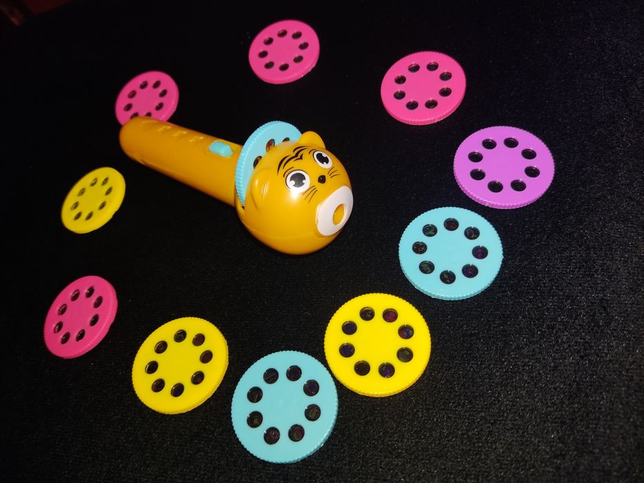 Детский обучающий проектор со слайдами