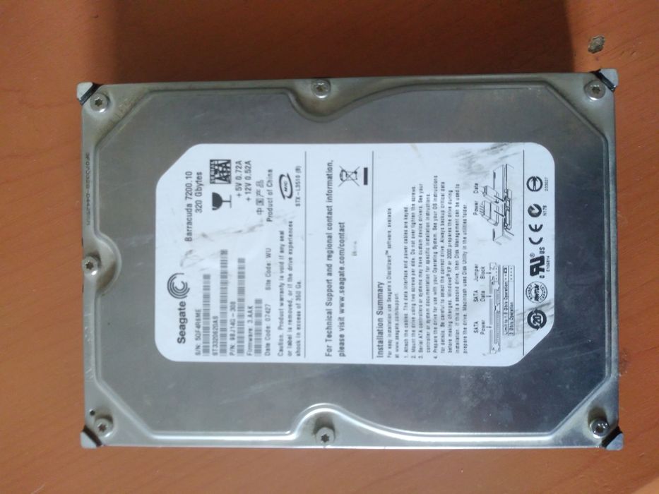 Продам жесткий диск на 320 гб