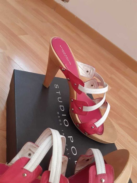 Босоножки  женские  (сабо) STUDIO POLLINI (оригинал)