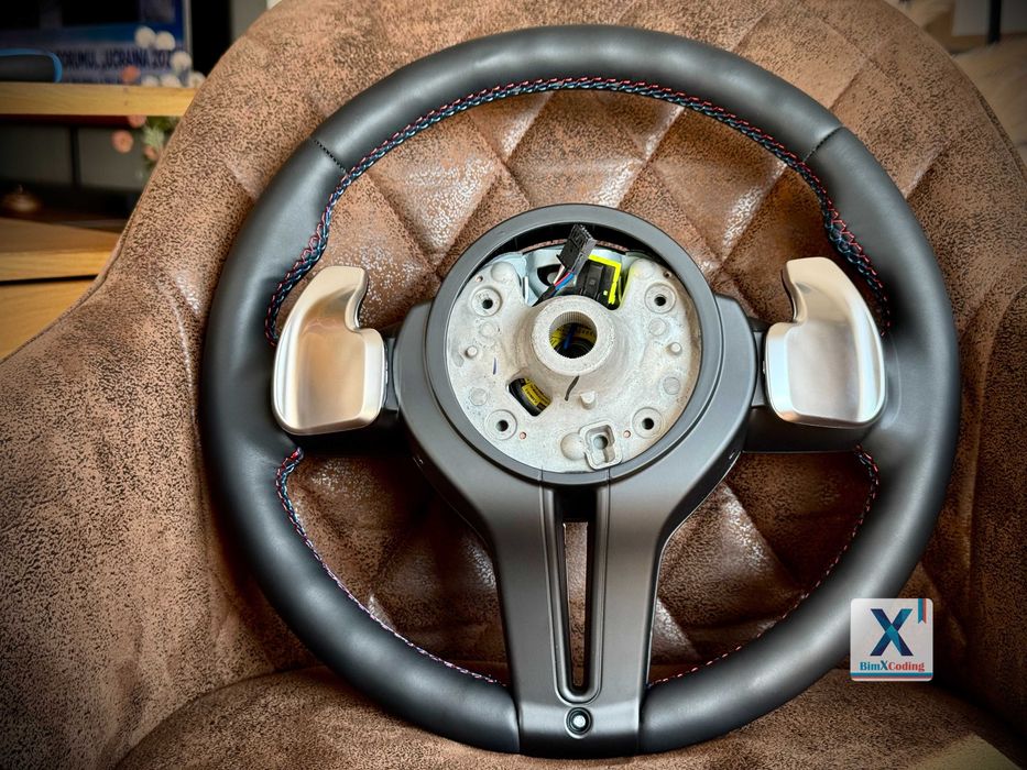Volan BMW M Sport cu padele F07 F10 F11 F06 F12 F13 F01 M5 M6