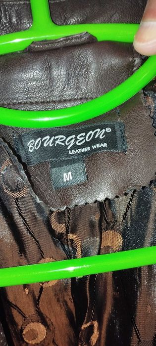 Дамско кожено яке,ново с етикет ,естествена кожа