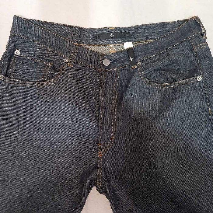 -15% STONE ISLAND W34 MADE IN ITALY 100% оригинални дънки индиго jeans