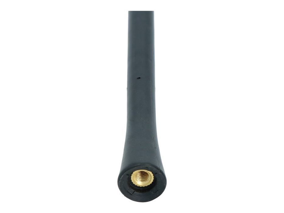 Tija antena auto V16 Carpoint 41 cm cu filet 5 si 6 mm, pentru antene universale de plafon, neagra