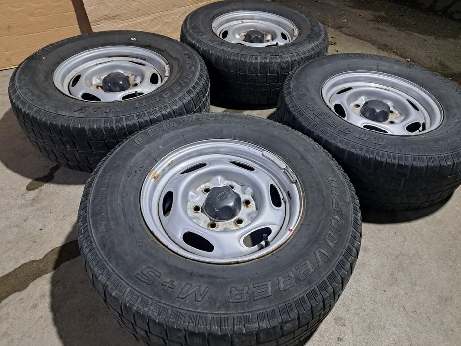 4бр. 6х139.7/15 с гуми Ford Ranger Mazda Mitsubishi L200 6x139,7/15 Фо
