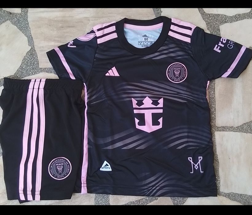 Футболни екипчета бебешка номерация MESSI CR7 Xaaland SALAH Mbape