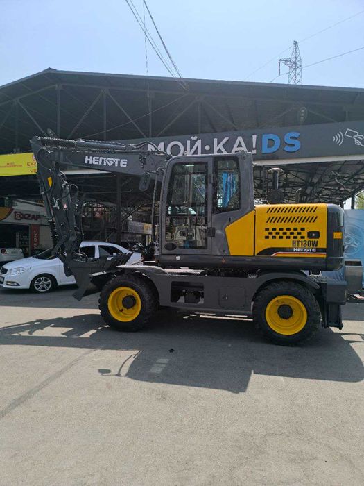 Экскаватор HENGTE модель HT130W - Cummins 6BT5.9-G2 (92 кВт)