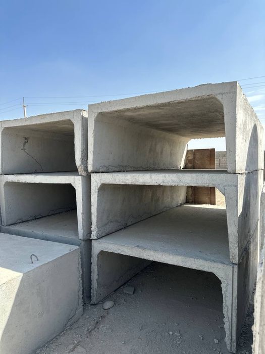 “AZURIT BETON”. Теплотрасса латок 15 видов лотки