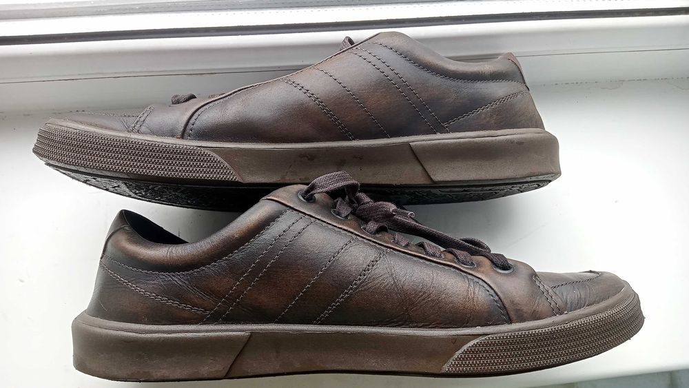 Кроссовки кожаные мада Бразилия