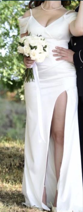 Vand rochie mireasa cununie civila