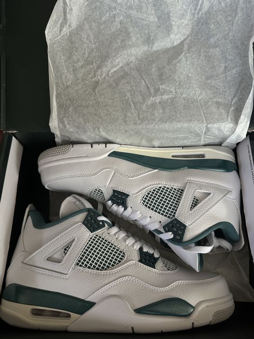 Jordan 4 oxidized green/white 44