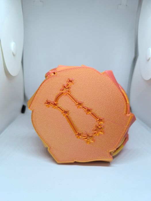 Зодиакални фигури - 3д принтирани със съзвездие отдолу