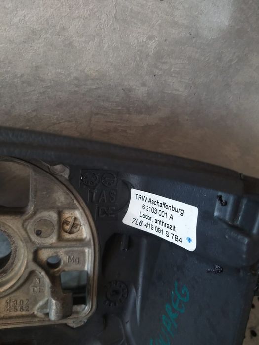 Volan piele vw touareg 7l 7l6419091s
