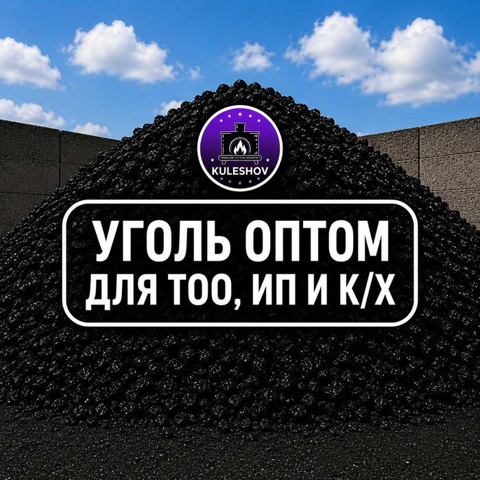 Уголь оптом для ТОО, ИП и К/Х!