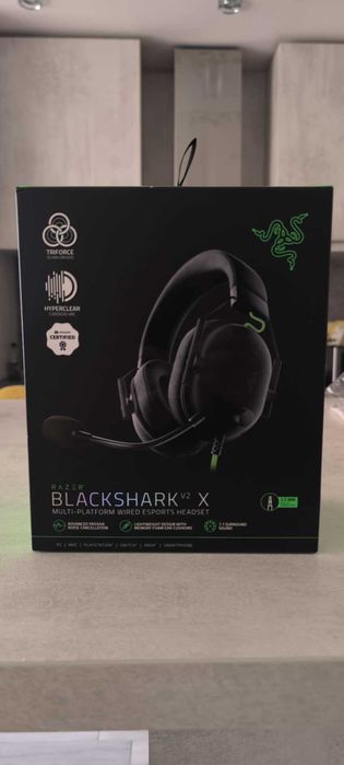 Гейминг слушалки Razer - Blackshark V2 X, черни