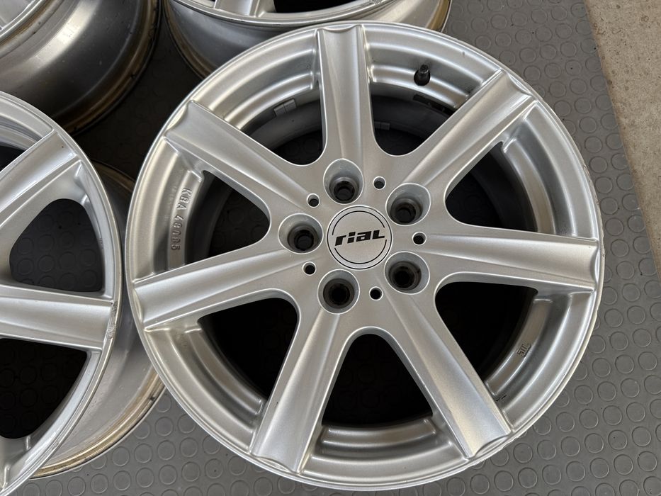 4бр. ОТЛИЧНИ 16” Джанти 5х112 “RIAL” за -VW/AUDI/SKODA/SEAT/VAG/MERCEDES- 7Jx16H2, ET48