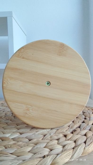 Поставка за чаши от естествен бамбук