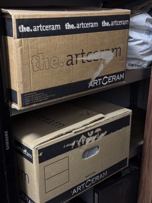 Chiuveta Artceram Quadro Col006 Brown Matera 41