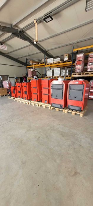 Centrala termica pe lemne ,carbuni ,biomasa ,peleti, cu patru sertare