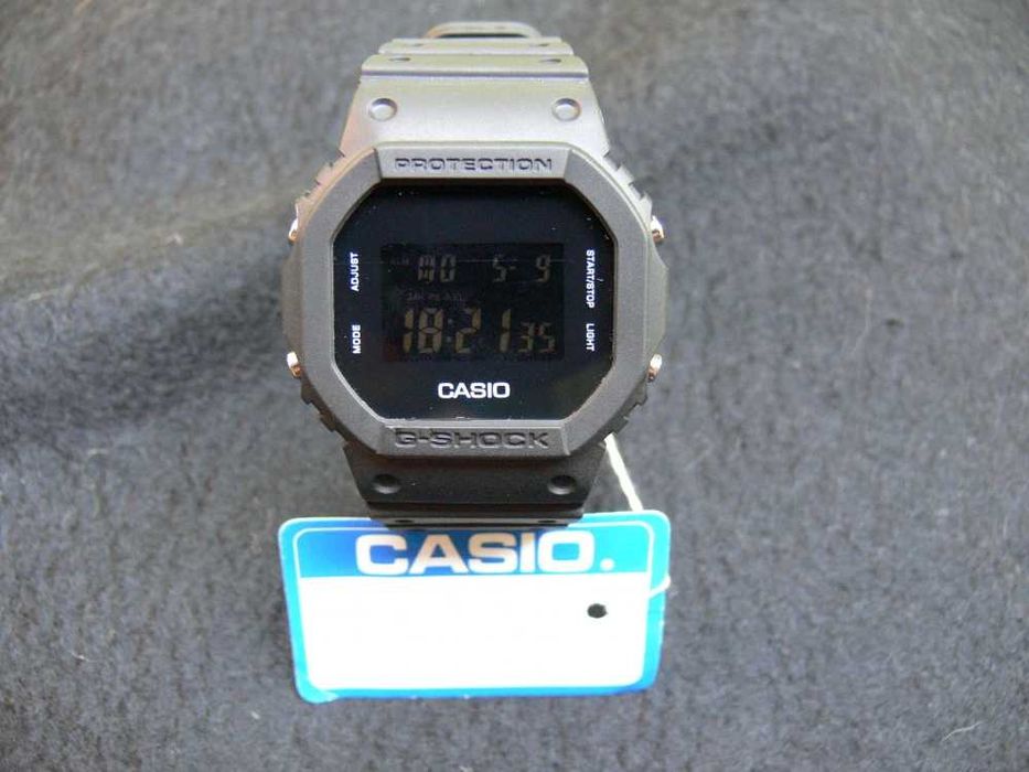 Ceas Sport Casio G-SHOCK DW-5600BB All Black 2025 NOU Negru Mat !