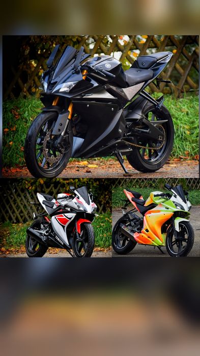 Yamaha yzf 125 de vânzare yzfr125 cbr rc duke rs4 derbi gpr mt