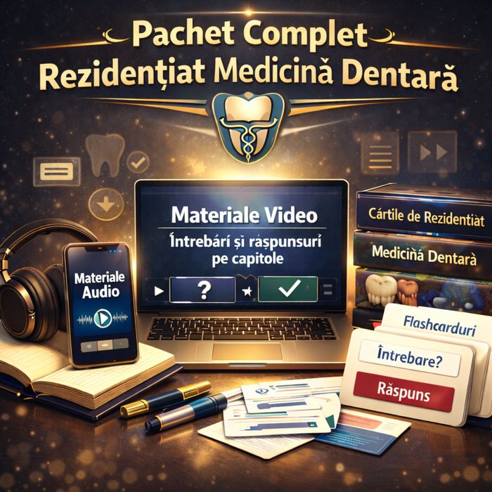 Materiale complete pregatire rezidentiat inregistrate