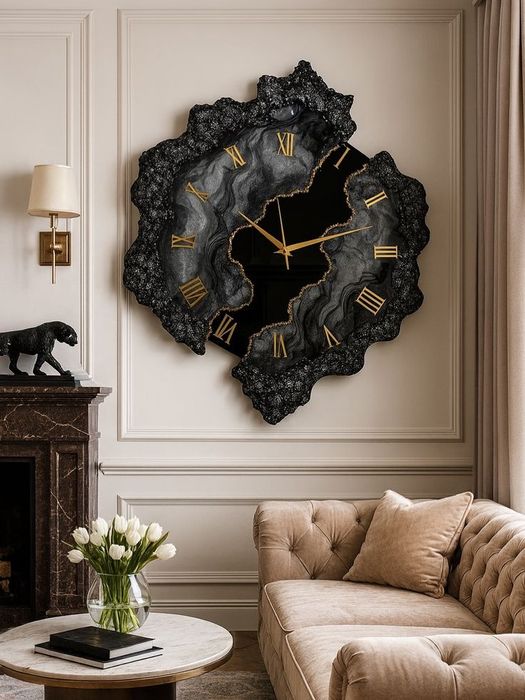 Часы из эпоксидный смолы