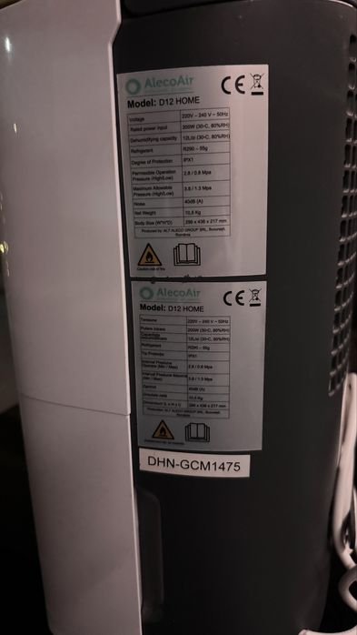 Dezumidificator AlecoAir D12 HOME